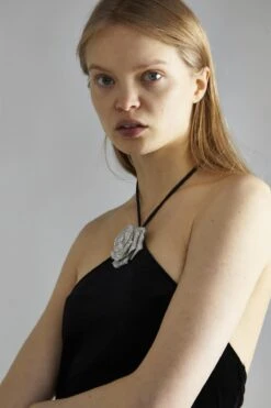 Glamorous Black-Velvet Halter-Neck Rhinestone-Corsage Mini-Dress -Glamorous Shop 042039fb 33d7 48f7 a710 52fdad8564aa