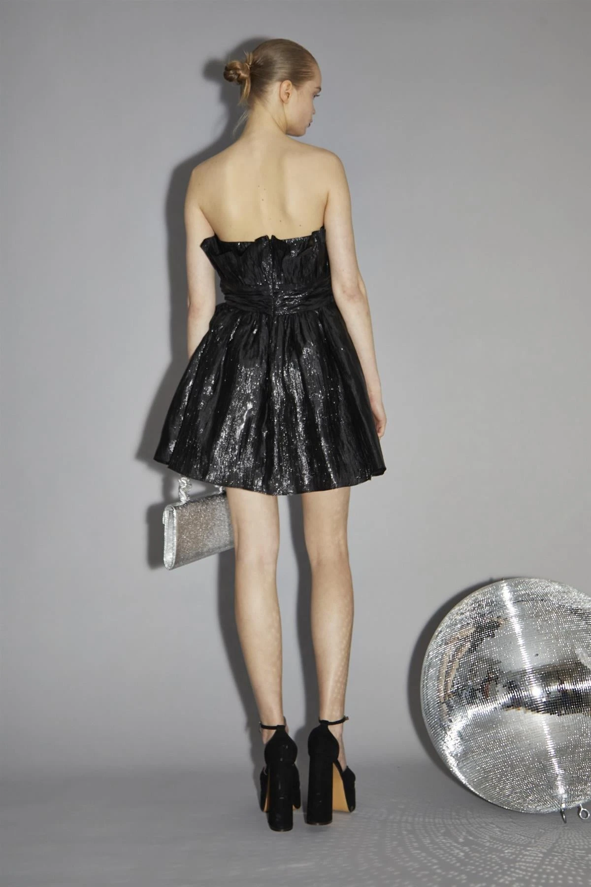 Glamorous Callie Black Gathered-Bandeau Mini-Dress 4 Glamorous Callie Black Gathered-Bandeau Mini-Dress - Image 2