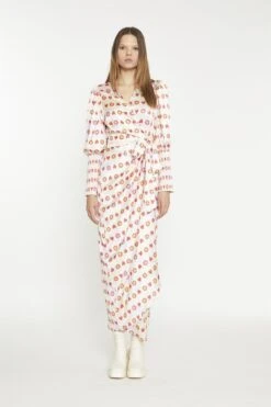 Glamorous Pastel Tile-Print Wrap Maxi-Dress -Glamorous Shop 26452294 5362 4934 b2a4 e66561090735