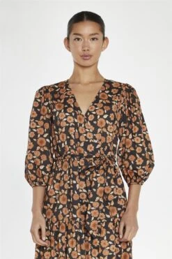 Glamorous Burnt-Orange Daisy Wrap Midi-Dress 8 Glamorous Burnt-Orange Daisy Wrap Midi-Dress -Glamorous Shop 2ed3a8f2 30dd 4699 bbf6 da0c95805ee5