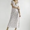Glamorous Lilac Watercolour-floral V-Neck Maxi-Dress -Glamorous Shop 30cac538 10f8 4d99 aab6 7d0ce59672a2