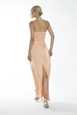 Glamorous Peach Spaghetti Strap Maxi-Dress -Glamorous Shop 37e1385a fb69 4154 af4d b3b9eb10d837