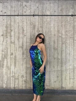 Glamorous Taylor Lace-Up Back Halterneck Midi Dress -Cobalt Sequin-Mix 13 Glamorous Taylor Lace-Up Back Halterneck Midi Dress -Cobalt Sequin-Mix -Glamorous Shop 380a134a 6d19 4096 8016 9fe6dca1b383