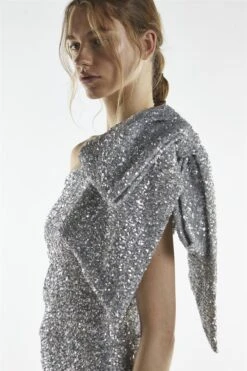 Glamorous Silver Sequin One Shoulder Mini Dress -Glamorous Shop 38c242fb 09bb 46b2 85ec 2c4eb4a6b665