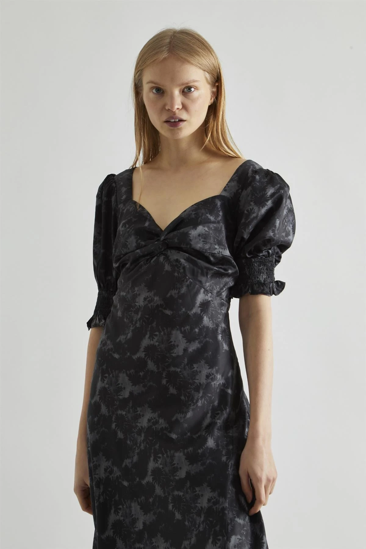 Glamorous Charcoal Digital-Floral Twist-Front Maxi-Dress 5 Glamorous Charcoal Digital-Floral Twist-Front Maxi-Dress - Image 3