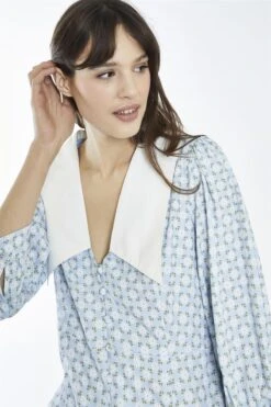 Glamorous Pale-Blue Ditsy Button-Through Collared Mini-Dress 9 Glamorous Pale-Blue Ditsy Button-Through Collared Mini-Dress -Glamorous Shop 3d649cf7 61a6 41bc b152 8cf36f4e4f4f