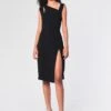 Glamorous Black Asymmetric-Cut-Out Midi-Dress 1 Glamorous Black Asymmetric-Cut-Out Midi-Dress -Glamorous Shop 4516ff15 e07e 4f7e 9ee0 ce12aeb41896