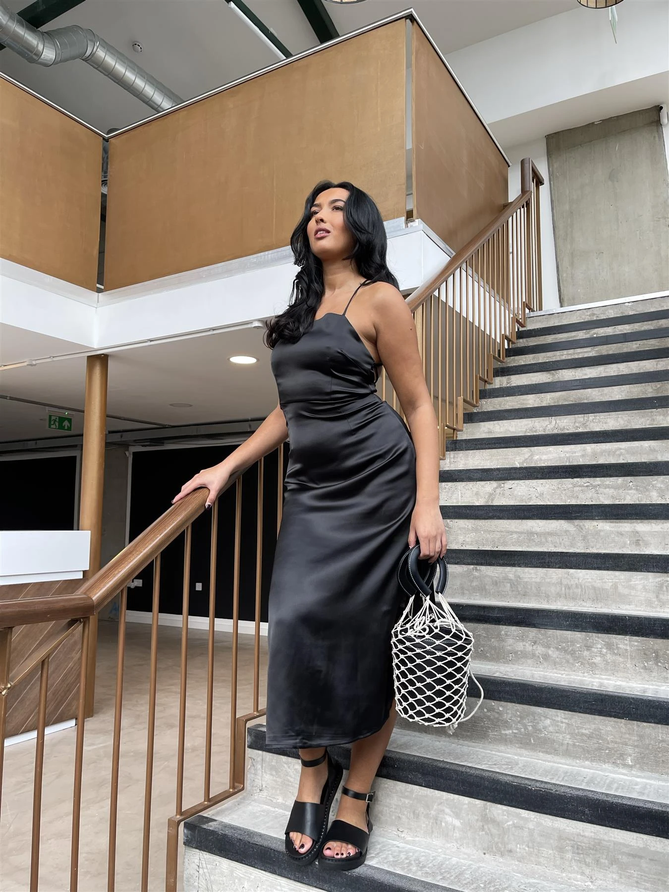 Glamorous Square-Neck Maxi-Dress 3 Glamorous Square-Neck Maxi-Dress