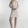 Glamorous Off White Linen Halter-Neck Mini-Dress 1 Glamorous Off White Linen Halter-Neck Mini-Dress -Glamorous Shop 54ef7d4e 8d22 4596 9511 7c76db65a420