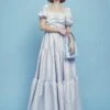 Glamorous Zara Ruched Bodice Maxi Dress -Powder-Blue Daisies -Glamorous Shop 583887fe 60a4 4a7f aa2a 29be335f7e87