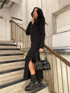 Glamorous Black Bow-Back Maxi-Dress -Glamorous Shop 5f539a27 c854 4daf 9442 0da02531c2e4