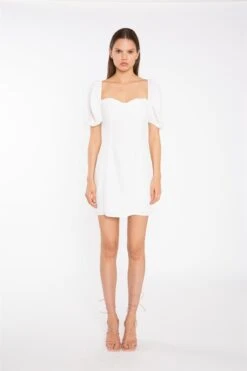 Glamorous Off-White Bust Cup Mini-Dress -Glamorous Shop 62c245f9 80bd 4e36 b9dd 3d0463721c24
