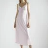 Glamorous Light-Pink-White V-Neck-Midi-Dresses -Glamorous Shop 66fa4ed3 41e9 4e77 a9b3 a3f01ef50b05