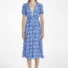 Glamorous Blue-Tile Button-Front Midaxi-Dress -Glamorous Shop 691f7f86 b4e2 4108 86f7 92e498f3da44