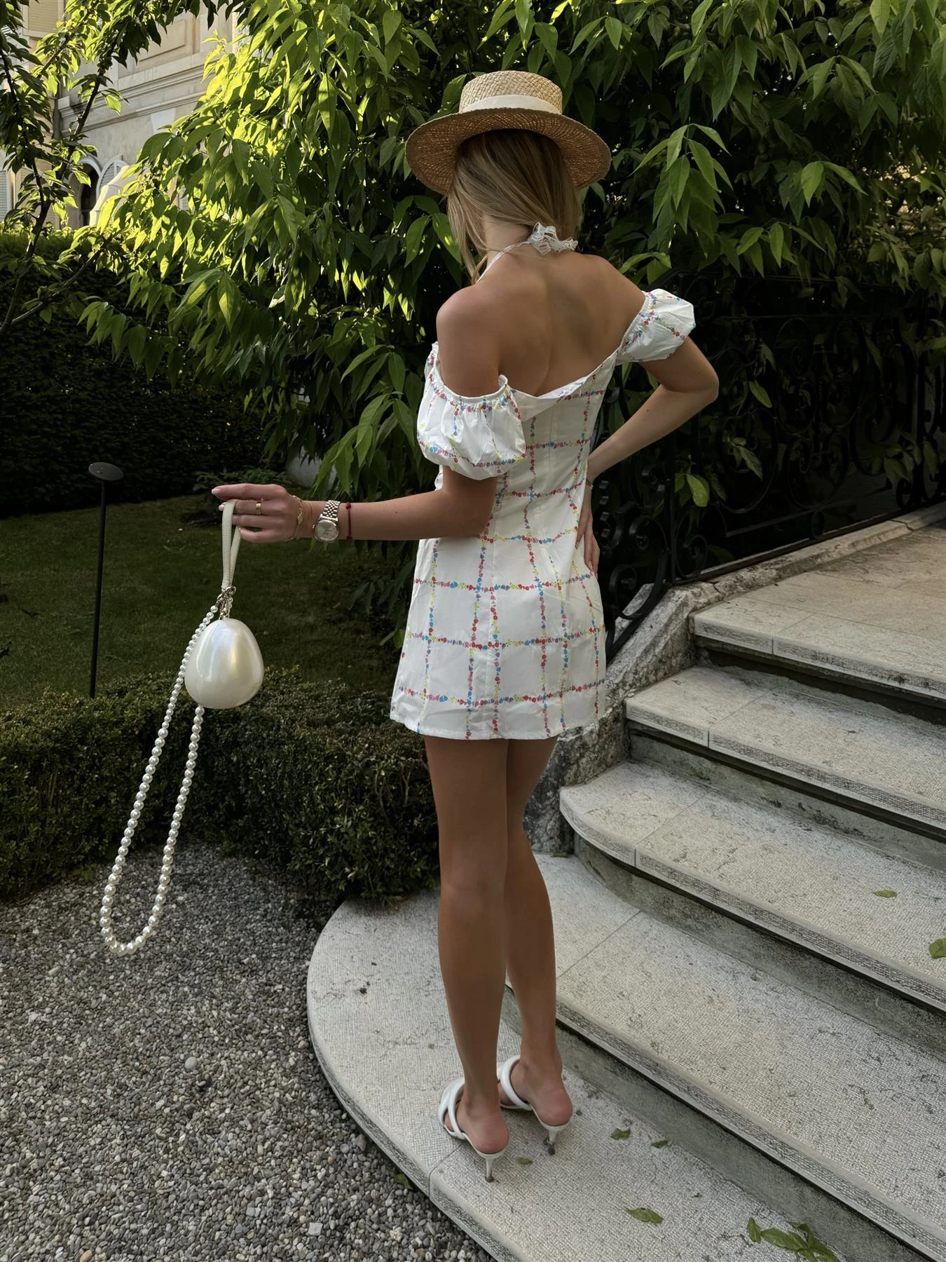 Glamorous Picnic Floral A-Line Mini-Dress 4 Glamorous Picnic Floral A-Line Mini-Dress - Image 2