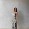 Glamorous Selena Halterneck Sequin Maxi Dress -Silver 1 Glamorous Selena Halterneck Sequin Maxi Dress -Silver -Glamorous Shop 6c604468 97bc 4e0d ac7e 95f885f3bb50