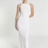 Glamorous Racerback Maxi Dress - White