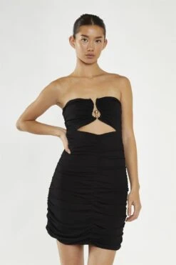 Glamorous Black Ruched Cut-Out Mini-Dress 8 Glamorous Black Ruched Cut-Out Mini-Dress -Glamorous Shop 75d4ad80 173b 4446 a0fb d067ad306498