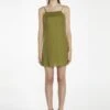 Glamorous Moss-Green Strappy Cami Mini-Dress -Glamorous Shop 7d42b2b1 9853 47ea 8328 a9d3fd0971e8