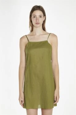 Glamorous Moss-Green Strappy Cami Mini-Dress -Glamorous Shop 85ee8106 d678 4c80 915c a693d3c83839