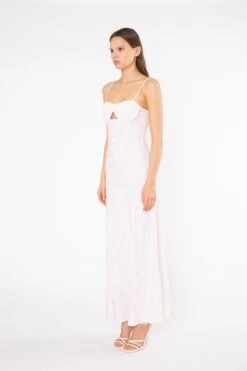 Glamorous Pink-Blurred Print Pleated Bust Midi-Dress -Glamorous Shop 863ed1b7 6e97 468d 9f8d e60c0b4eeddd