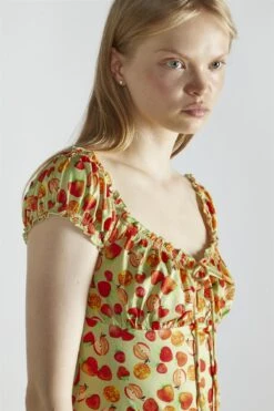 Glamorous Apple-Green-Fruit Short-Sleeve-A-Line Mini-Dress 9 Glamorous Apple-Green-Fruit Short-Sleeve-A-Line Mini-Dress -Glamorous Shop 8d34f80e 03f2 4681 b91c 6fce004b20b8