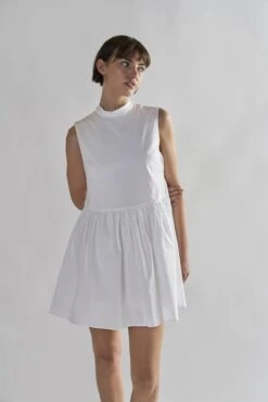 Glamorous White High-Neck- Mini-Dresses -Glamorous Shop 8dba1d1e 2798 4589 8b5f 5dad2ff6e51c