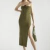 Glamorous Khaki Knitted Midaxi-Dress -Glamorous Shop 936ed276 fdbf 42c0 a75c dc0418542df5