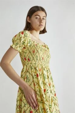 Glamorous Yellow Floral-Lattice Scoop Neck Maxi-Dress 9 Glamorous Yellow Floral-Lattice Scoop Neck Maxi-Dress -Glamorous Shop 9dba7a75 a35c 43a2 90fb bb093e85e065