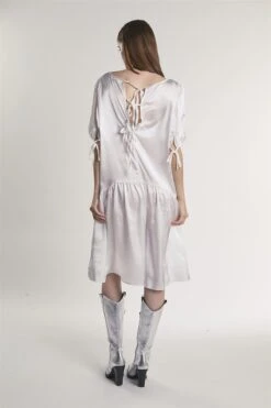 Glamorous Off-White Drop-Waist Midi-Dress -Glamorous Shop 9e9f350a 3730 4c7a a4c0 2f01cd0a4995