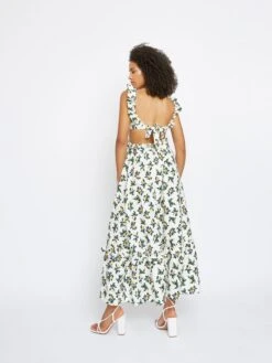 Glamorous Lemon And Pear Print Maxi Dress -Glamorous Shop AN3921 2