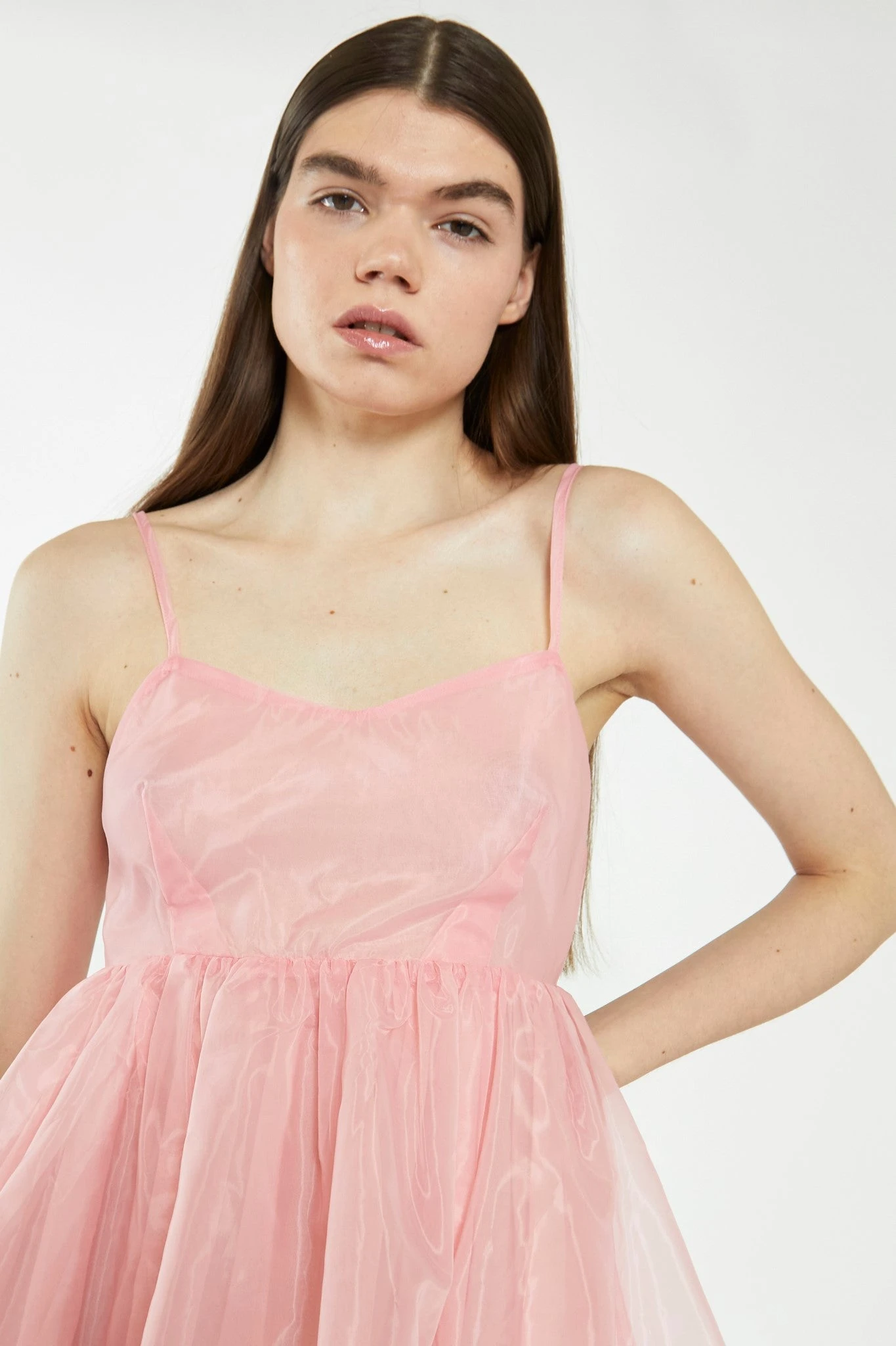 Glamorous Bubblegum Pink Babydoll Mini Dress 6 Glamorous Bubblegum Pink Babydoll Mini Dress - Image 4