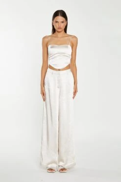 Glamorous Champagne Satin Corset Top 8 Glamorous Champagne Satin Corset Top -Glamorous Shop AN4648 CQ68 01