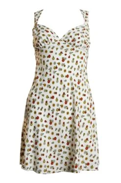 Glamorous Care Bias Cut Mini Dress With Wide Straps 10 Glamorous Care Bias Cut Mini Dress With Wide Straps -Glamorous Shop CA0274 01