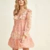 Glamorous Tiered Ruffle Empire-line Babydoll Mini Dress -Glamorous Shop CK6565 CX33 01
