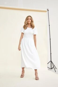 Glamorous Lace-up Back Midaxi Dress 7 Glamorous Lace-up Back Midaxi Dress -Glamorous Shop CK6571 A11 03