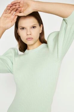 Glamorous Mint Knitted Bodycon Mini-Dress 8 Glamorous Mint Knitted Bodycon Mini-Dress -Glamorous Shop CK7134 MNT 03