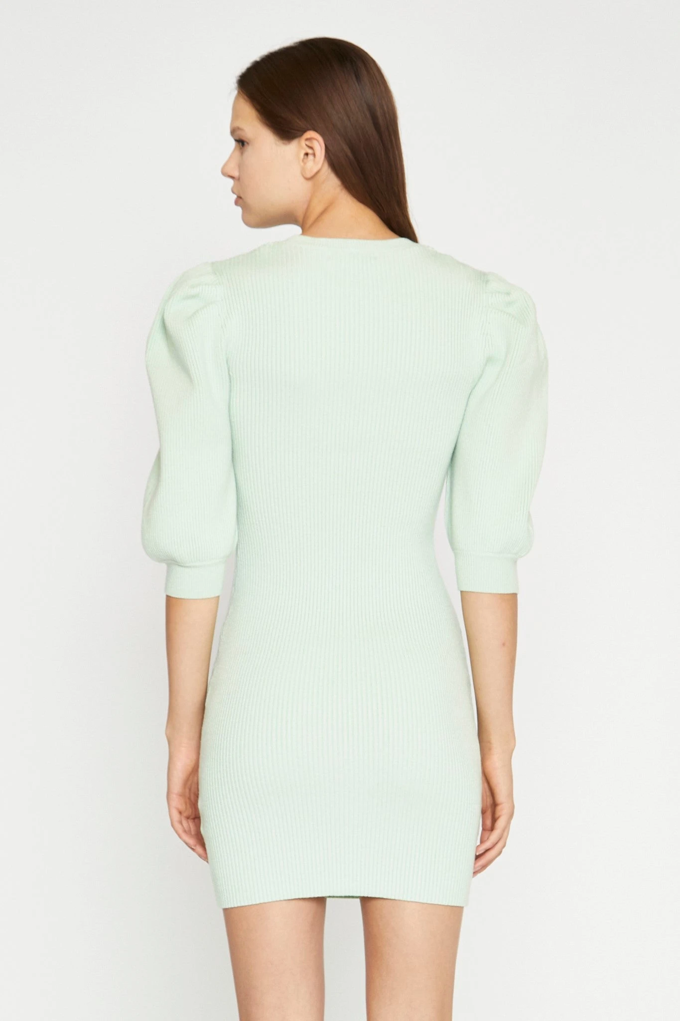 Glamorous Mint Knitted Bodycon Mini-Dress 4 Glamorous Mint Knitted Bodycon Mini-Dress - Image 2