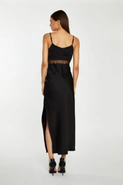 Glamorous Black Lace Trim Cami Midaxi-Dress 9 Glamorous Black Lace Trim Cami Midaxi-Dress -Glamorous Shop CK7271 BK 02