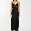Glamorous Black Lace Trim Cami Midaxi-Dress 2 Glamorous Black Lace Trim Cami Midaxi-Dress -Glamorous Shop CK7271 BK 03