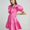 Glamorous Collection Puff Ruffle Mini Dress -Glamorous Shop GC0553 HP 01