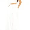 Glamorous Studio White Satin Wide-Leg Trousers -Glamorous Shop GS0129A V94 01