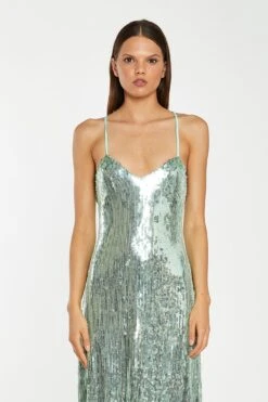 Glamorous Jade-Sequin Cross Back Midi-Dress -Glamorous Shop KA7125 DJ49 01copy