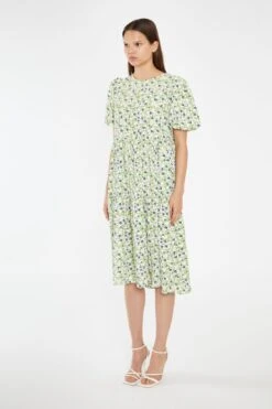 Glamorous Retro Daisy Tiered Midi-Dress -Glamorous Shop TM0132 DM65 04