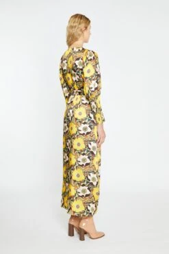 Glamorous Psychedelic Multi-Floral Wrap Maxi-Dress -Glamorous Shop TM0185B DJ02 02