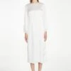 Glamorous White Long-Sleeve Midi-Dress 2 Glamorous White Long-Sleeve Midi-Dress -Glamorous Shop TM0917A WHI 03