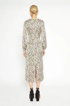 Glamorous Natural White Leopard Print Long Sleeve Midi Dress 9 Glamorous Natural White Leopard Print Long Sleeve Midi Dress -Glamorous Shop TM0917 NATURALLEOPARD 04