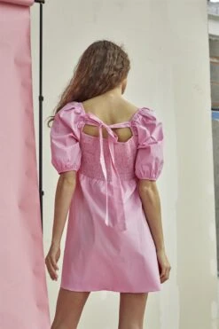 Glamorous Candy-Pink Square-Neck Mini-Dress -Glamorous Shop a04ddd3a 9ab8 4178 a9f2 8e9b516c5766