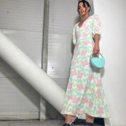 Multi Blurred Floral Maxi Dress -Glamorous Shop a572f06c24c24bb895434dd0a841a163 tplv o3syd03w52 resize jpeg 300 300