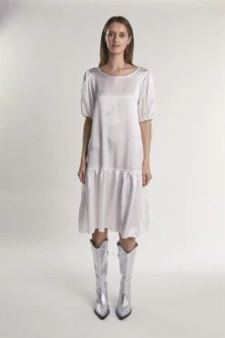 Glamorous Off-White Drop-Waist Midi-Dress -Glamorous Shop a65fce31 671a 4cfb a67b 48fcad959a9f